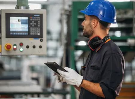 AI-powered manufacturing operations software providing predictive insights, workflow automation, and production intelligence