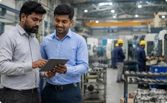 Self-service manufacturing B2B portal with live inventory visibility, order tracking, and role-based dealer access